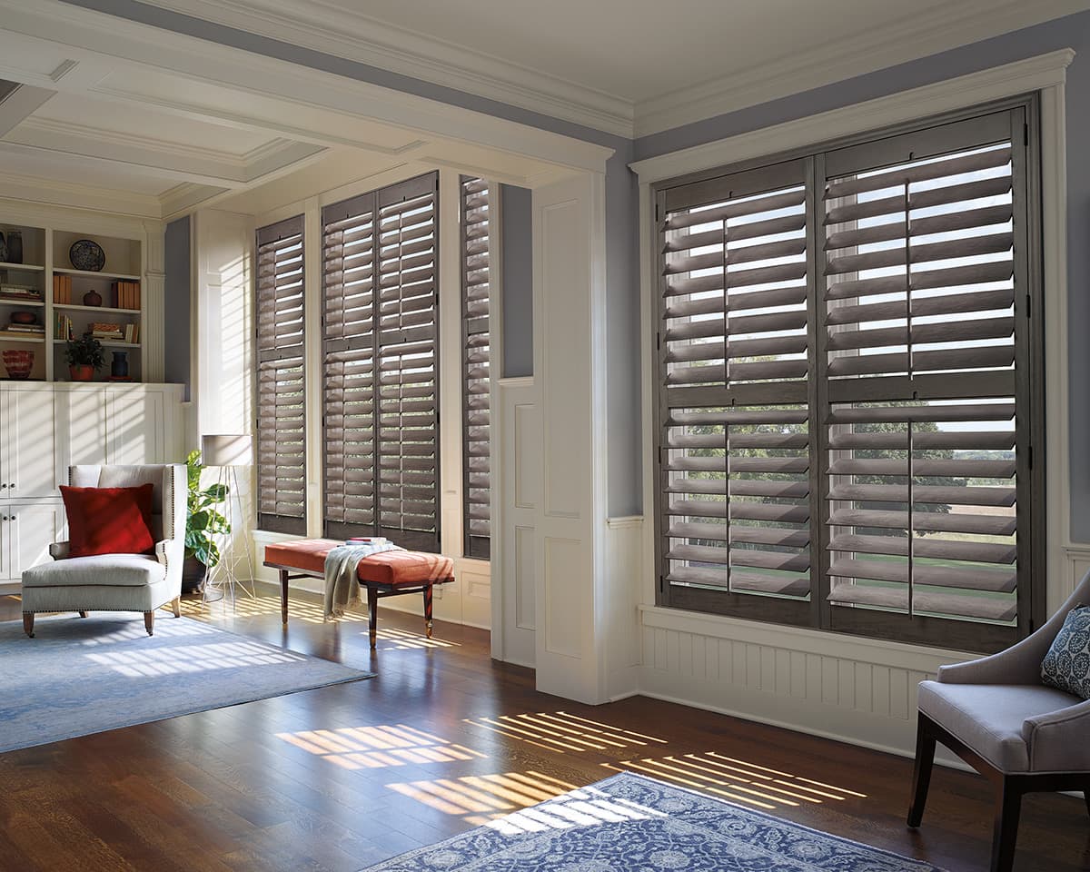 Shutters — installed by Luxe Window Works