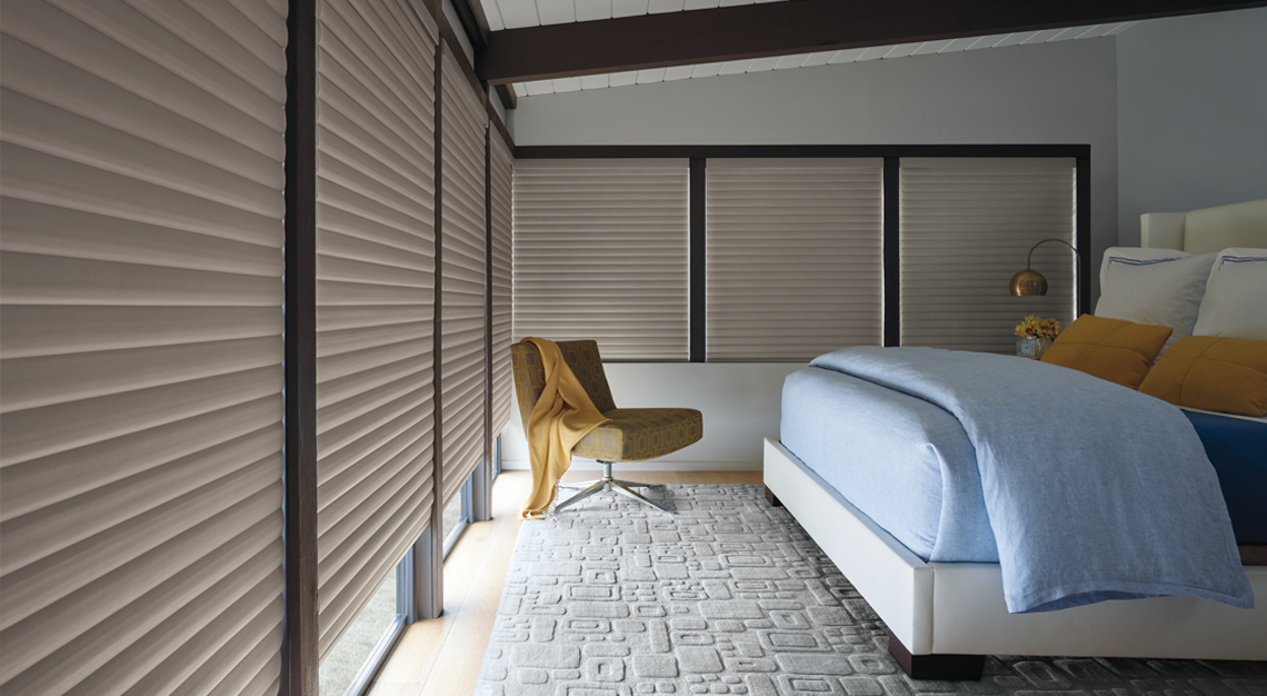 Window treatment installation in a northern Idaho home showing common measuring and mounting considerations